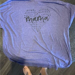 Purple Graphic Tee for Women